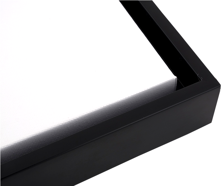 Interior Lienzo Con Marco - Wood (800x600), Png Download