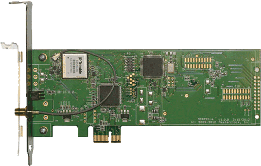 Pcigps - Gps Clock Pc Card (578x381), Png Download