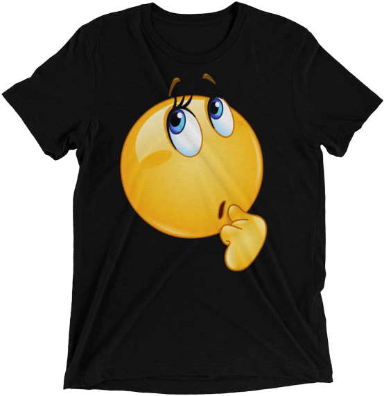 Funny Wonder Female Emoji Face T Shirt - Gifts For Football Fans - Jj Watt - Texans - Nfl (600x600), Png Download