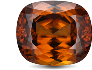 Responsive Image - Brown Zircon Gemstone (550x416), Png Download