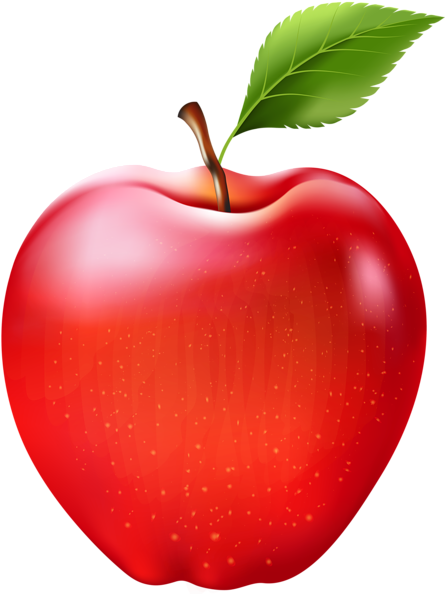 Apple Transparent Png Clip Art Image - Apple Transparent Clipart (447x600), Png Download