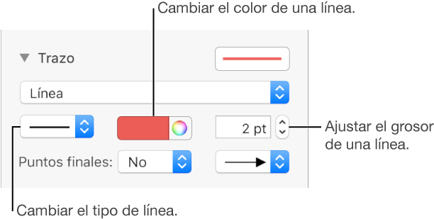 Los Controles De Trazo Para Ajustar Puntos Finales, - Add Line Pages (612x310), Png Download