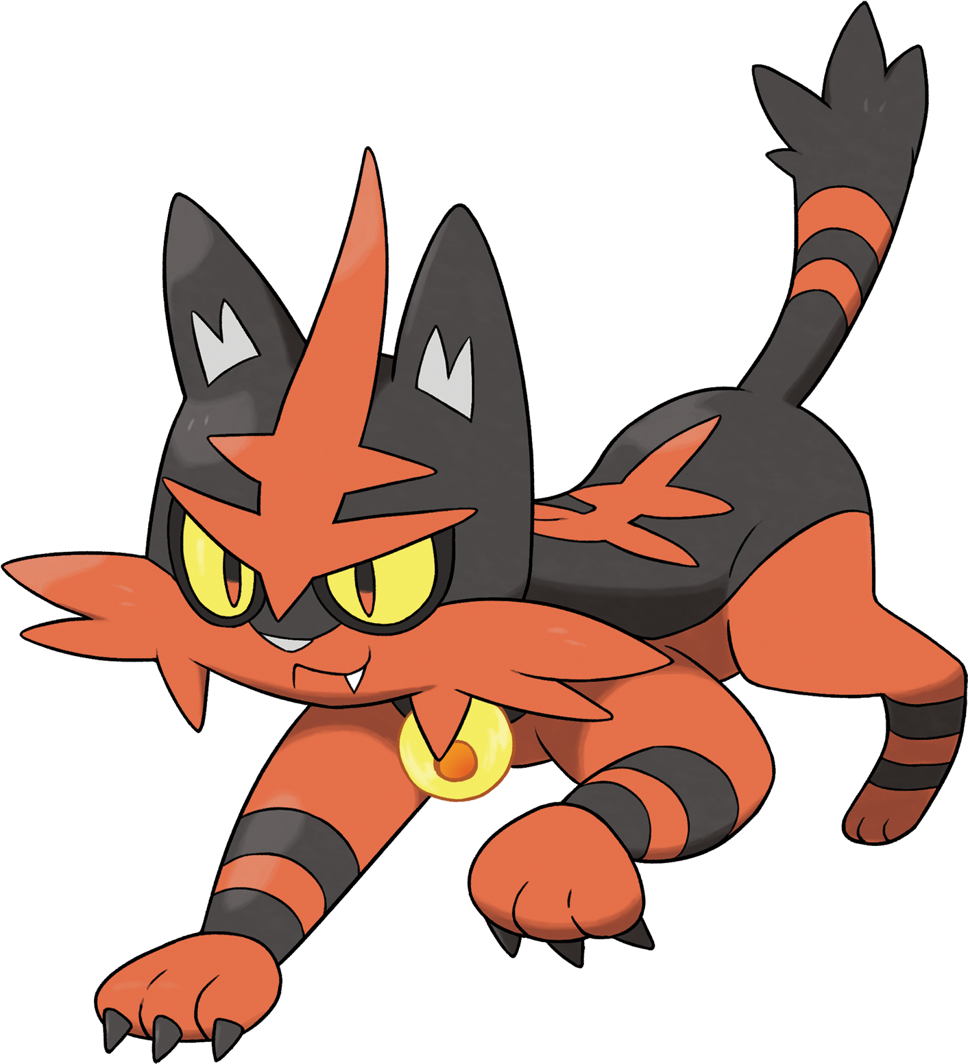 Pokemon Sun & Moon Guide - Pokemon Torracat (1718x1822), Png Download