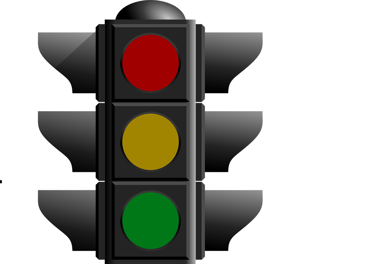 Traffic Lights Signal Traffic Green Go Str - Traffic Signal Lights Png (492x340), Png Download