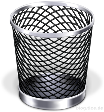 Empty Trash Png (400x400), Png Download
