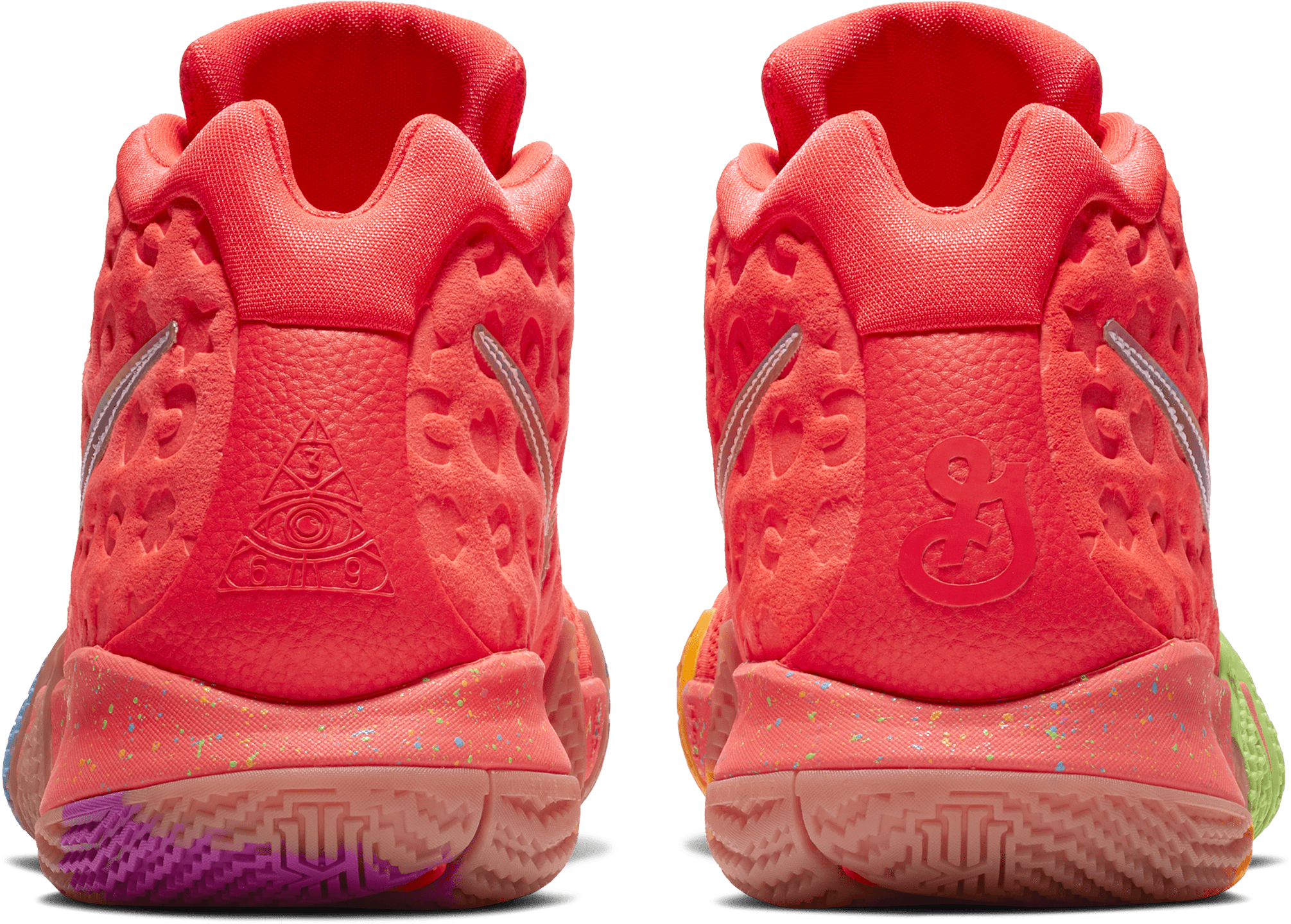 Nike Kyrie 4 Lucky Charms Bv0428 600 - Nike Kyrie 4 Lucky Charms (3144x1886), Png Download
