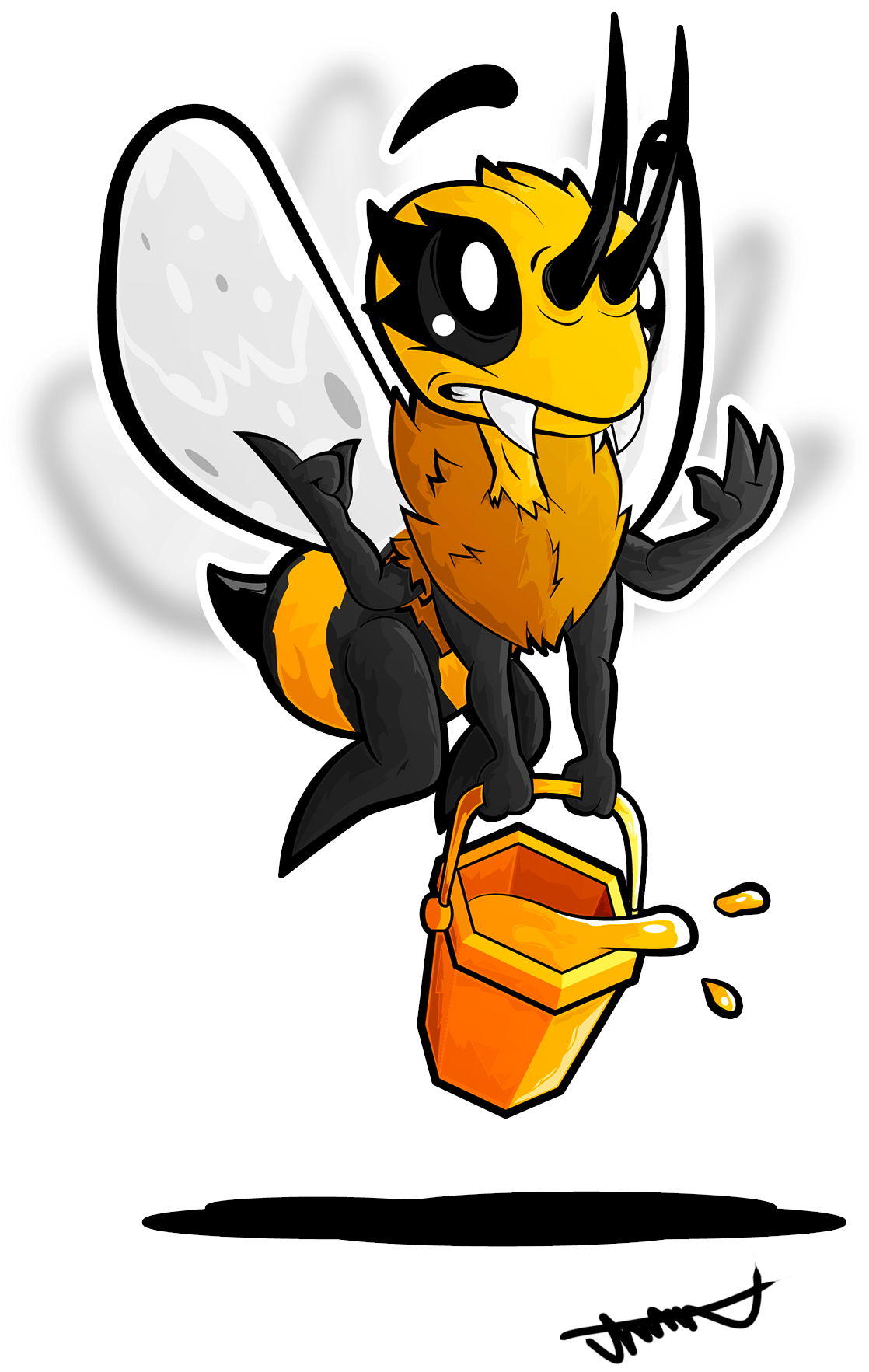 Bee (1186x1960), Png Download