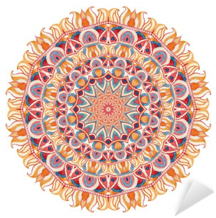 Watercolor Mandala With Sacred Geometry - Geometria E Mandalas (400x400), Png Download