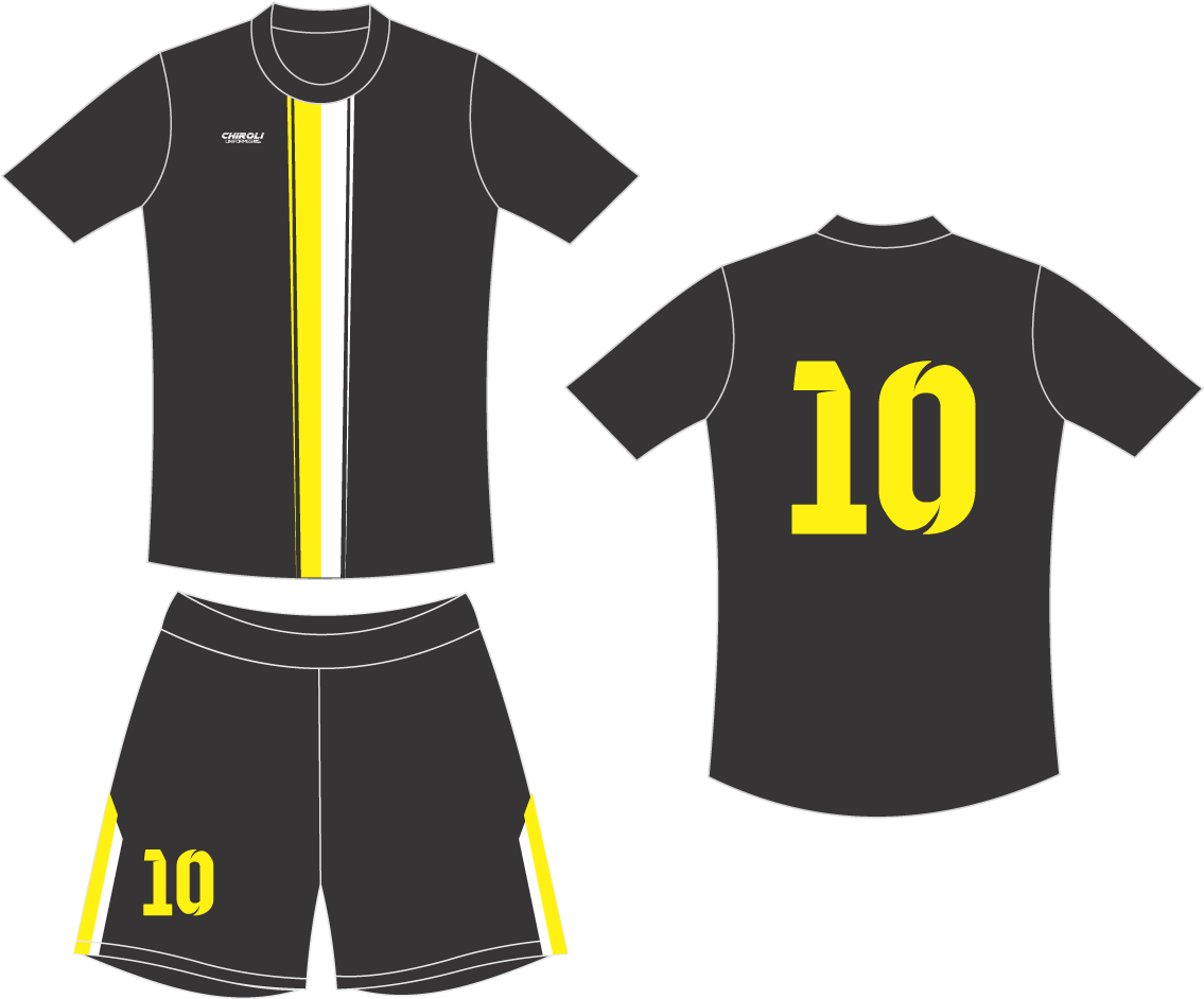 Chiroli Uniformes Uniformes Escoas Esportes Empresas - Modelo De Uniforme De Jogo (1200x1073), Png Download