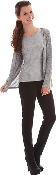 Modelo De Ropa Png - Girl (209x600), Png Download