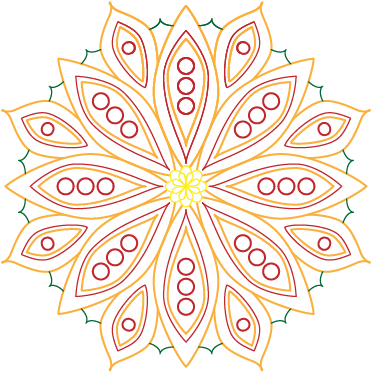 Square Image, Transparent Background, Outlines In Orange, - Blue (400x400), Png Download