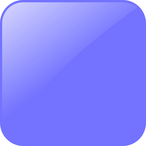 Light Blue Clipart Blue Square - Light Blue Square Button (600x597), Png Download