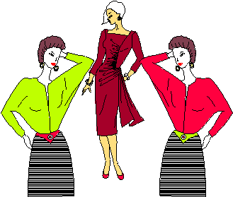 2modelos - Confecciones De Ropa Png (589x313), Png Download