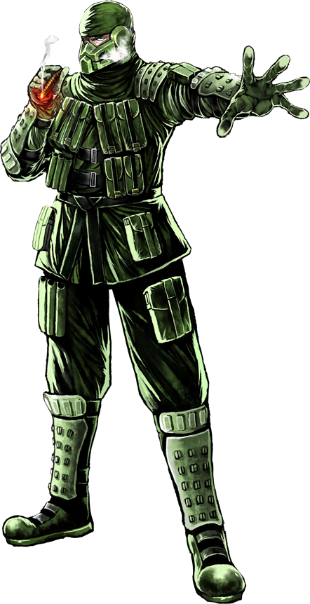 Black Haze - Ninja Slayer (442x862), Png Download