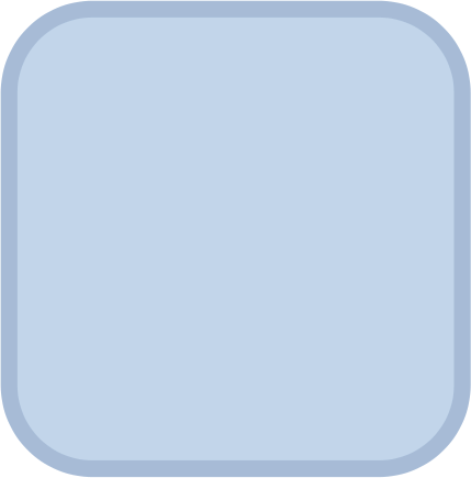Name* - Transparent Blue Square Png (429x435), Png Download