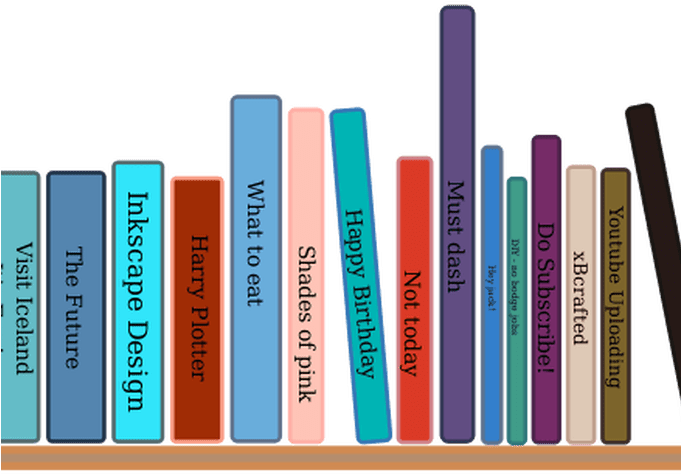 Shelf Clipart Blank Book - Book Shelves Clip Art (680x680), Png Download