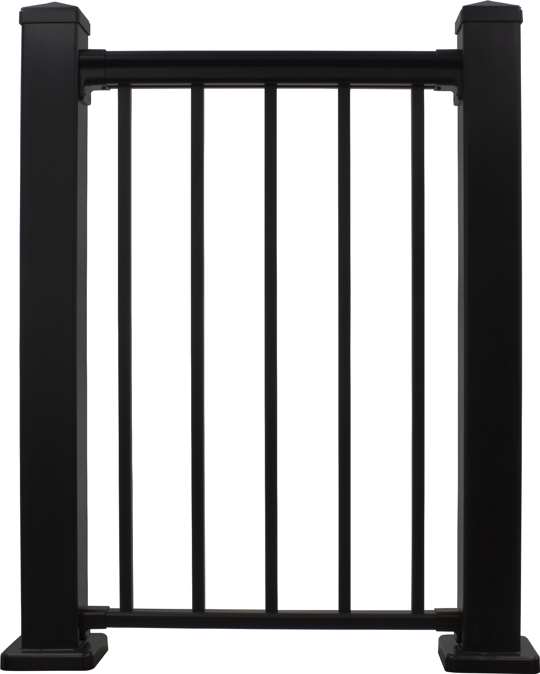 A310 Aluminum Railing With Square Aluminum Balusters - Baluster (2466x2934), Png Download