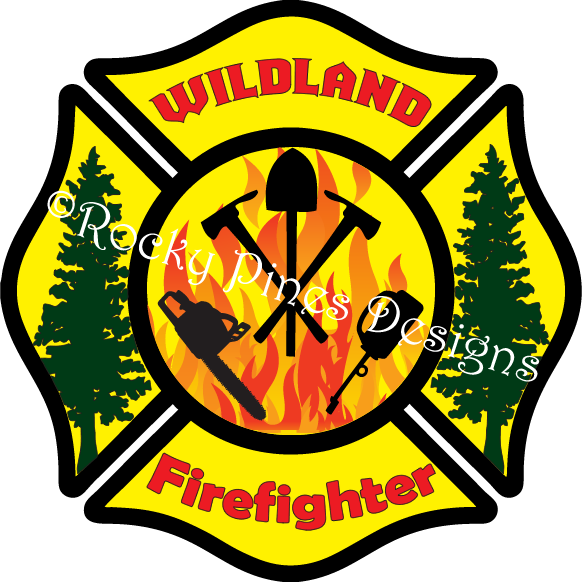 Wildland Firefighter Maltese Cross (582x582), Png Download