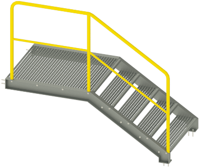 Industrial Railing - Guard Rail (505x379), Png Download