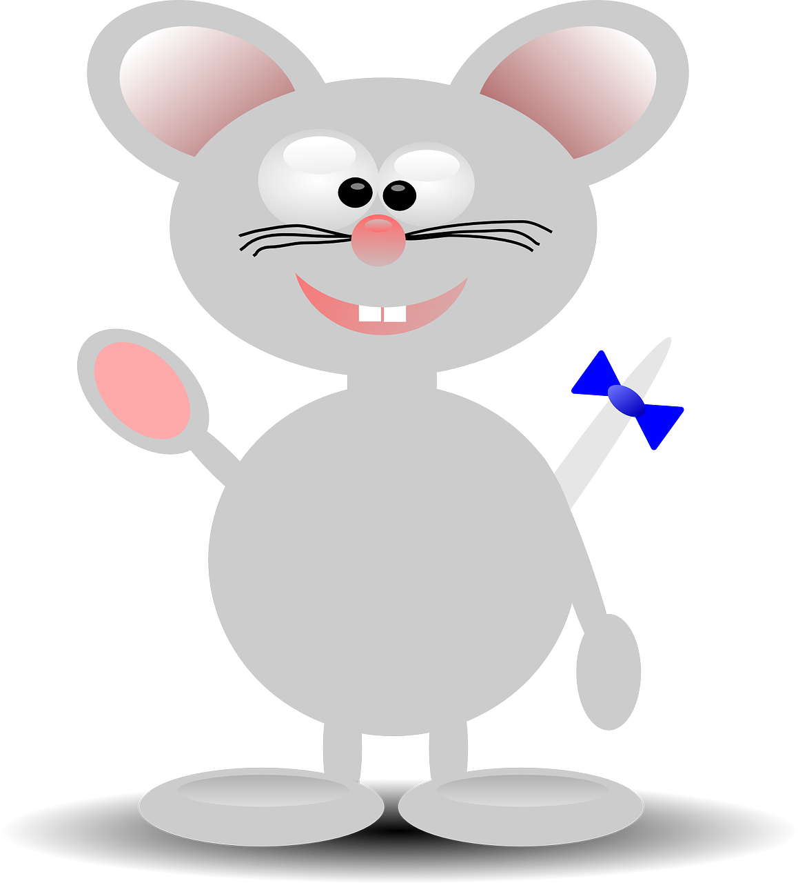Cartoon Mouse Cliparts - Mouse Clip Art (600x700), Png Download
