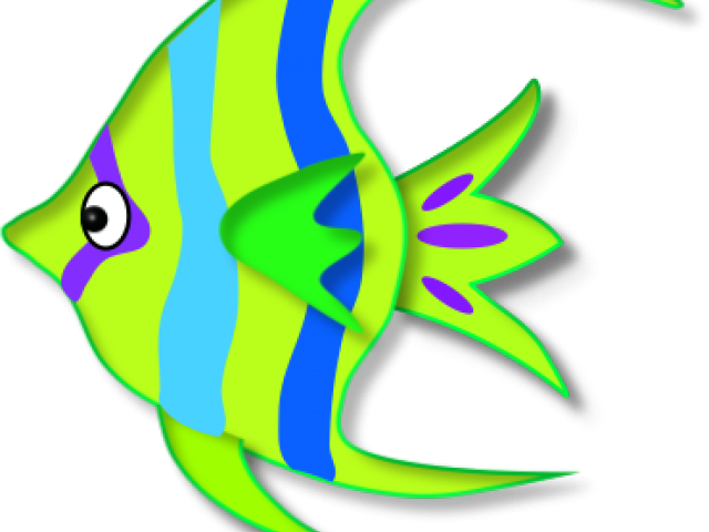 Fish Clipart Green - Fish Clipart (640x480), Png Download