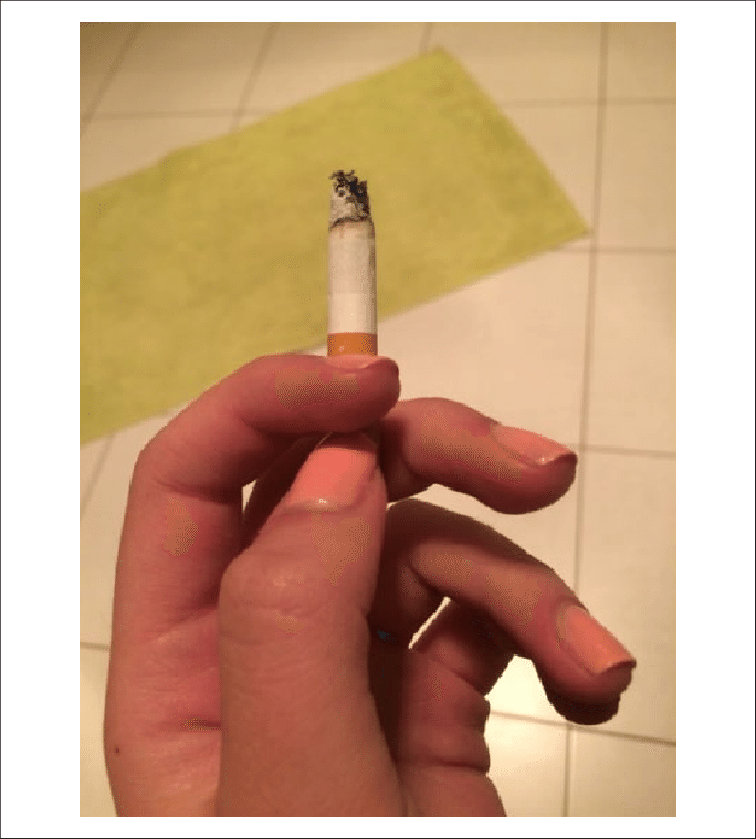 Shayma Pretending To Take A Shower So She Can Smoke - Shower (684x759), Png Download