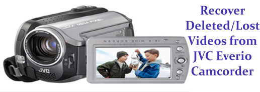 Recover Lost Videos From Jvc Everio Camcorder - Jvc Everio Gz-mg155 1.07 Mp Camcorder (523x236), Png Download
