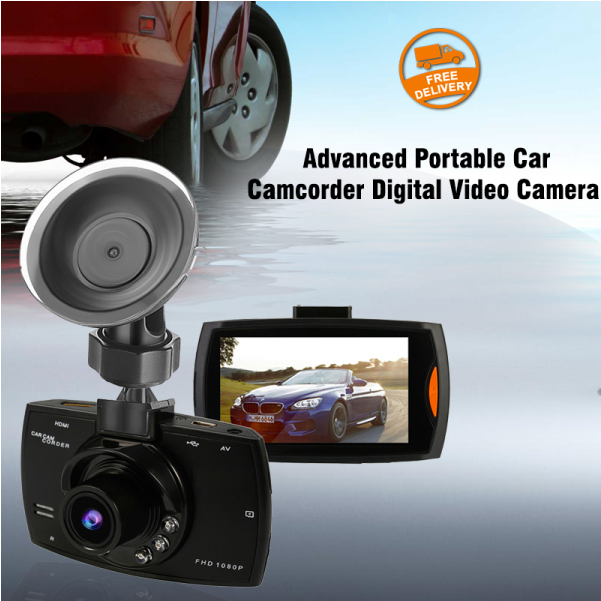 Advanced Portable Car Camcorder Digital Video Camera, - Unitopsci Dual Channel Dash Cam Dashboard Camera Recorder (600x780), Png Download
