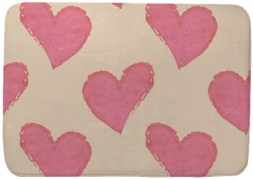 Heart Seamless Pattern - Heart (400x400), Png Download