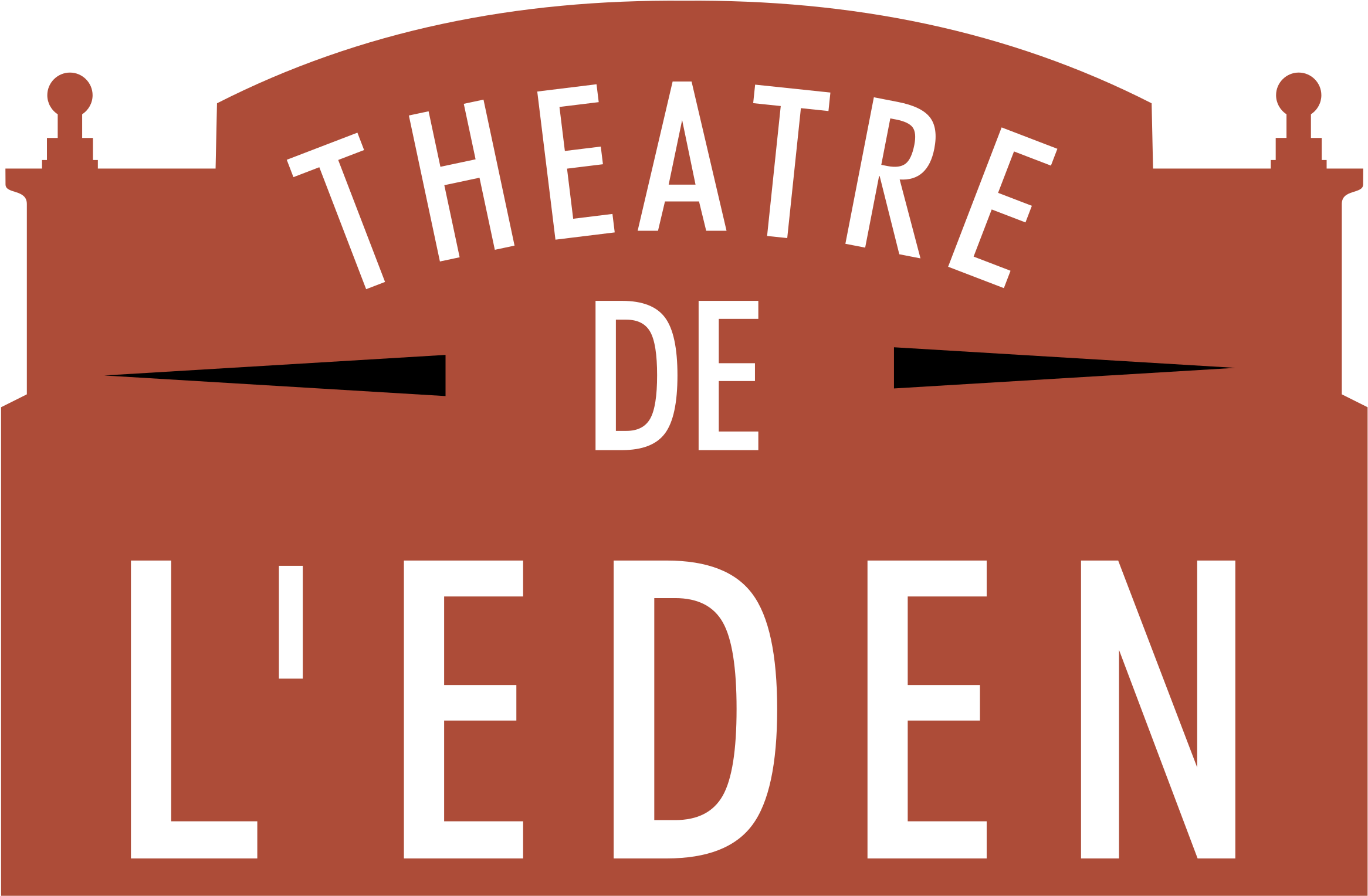 Theatre De L'eden Logo Png Transparent - Theatre (2400x2400), Png Download