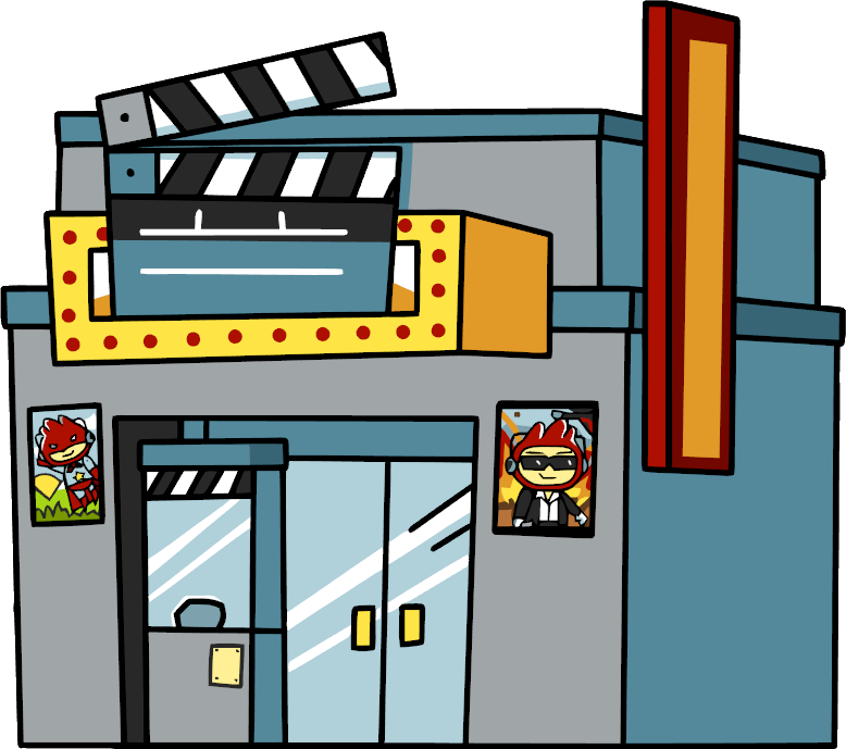 Movie Theater Png - Movie Theater Cartoon Png (778x689), Png Download