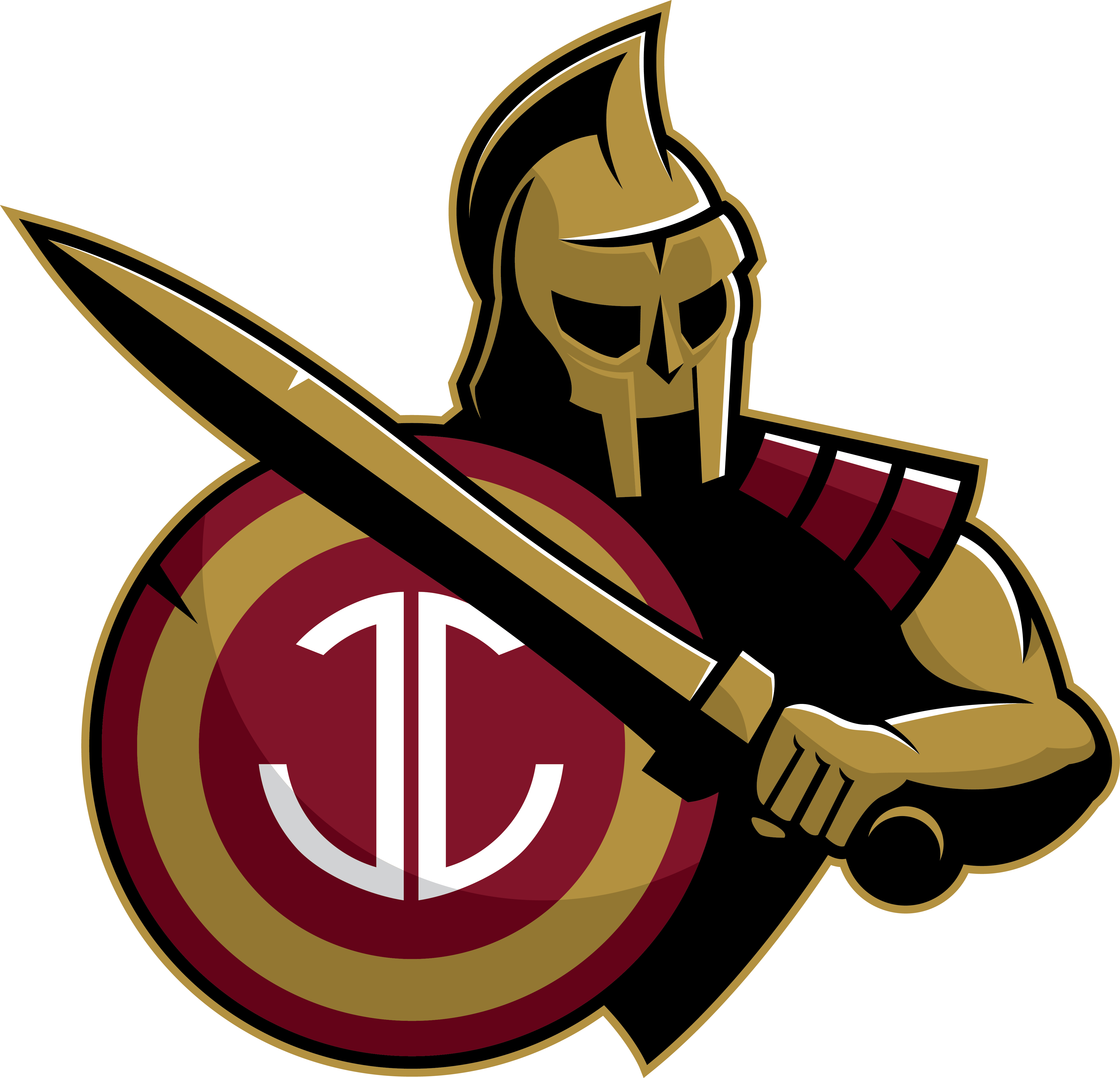 Johns Creek Gladiators - Johns Creek Gladiators Logo (4566x4392), Png Download