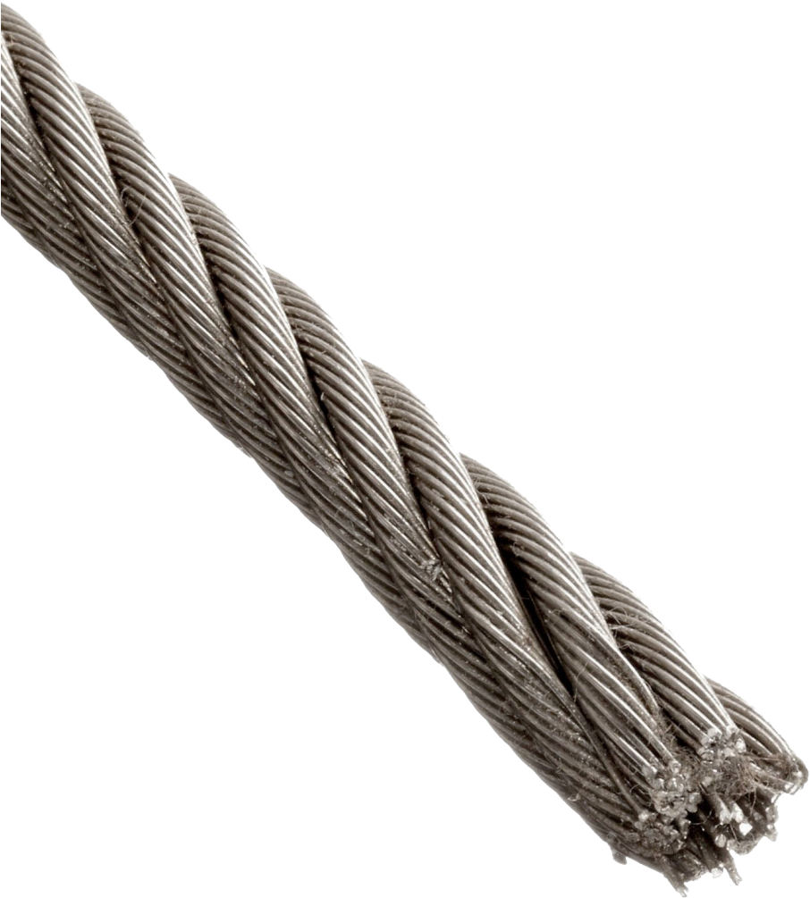 Steel Cable Transparent Image - Cable Steel (913x1024), Png Download
