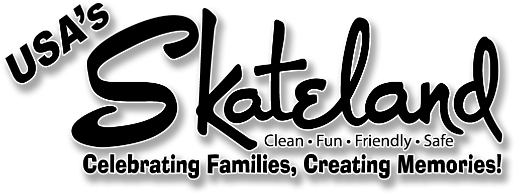 Usa Skateland - Mesa - United States Of America (1040x402), Png Download