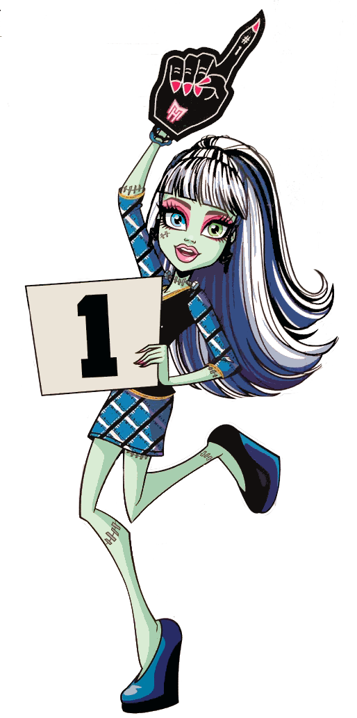 Frankie Stein Ghoul Spirit - Monster High Frankie Stein Ghoul (514x1033), Png Download