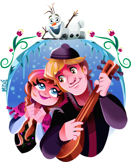 One More Disney Couple To Ship - Kristoff (500x604), Png Download