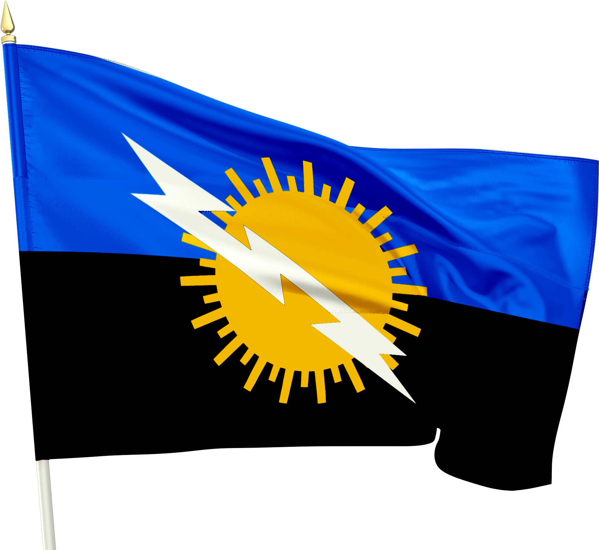 Posteriormente Se Irán Agregando Mas, Pedimos Paciencia - Bandera Del Zulia (2000x1770), Png Download