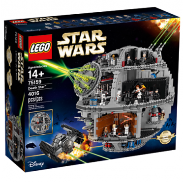 Lego Death Star Ucs - Lego 75159 Star Wars Death Star (493x370), Png Download