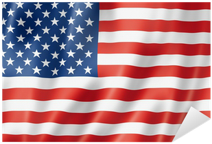Vinilo Pixerstick Bandera De Los Estados Unidos • Pixers® - Usa And Japan Flags (400x400), Png Download