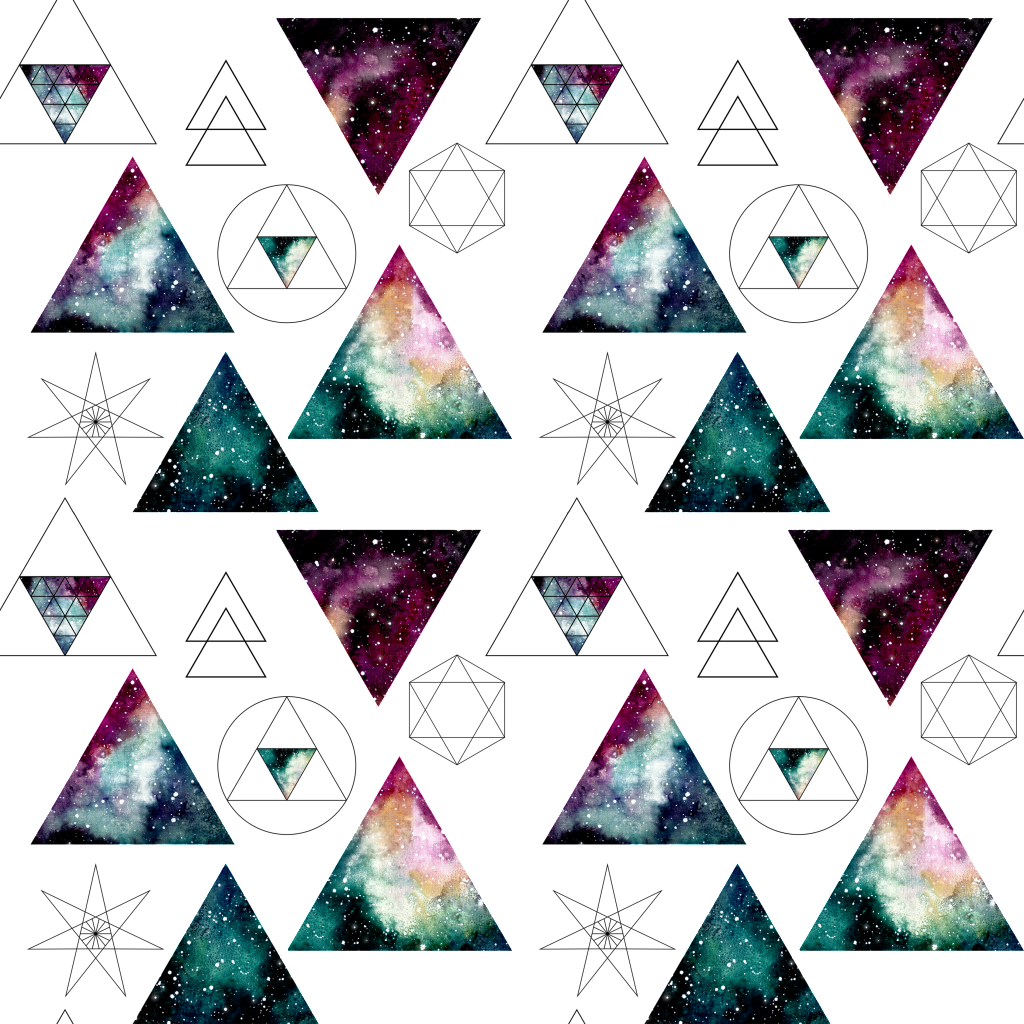 Hand Painted Starry Sky New Samsung Background Png - Geometry (1024x1024), Png Download