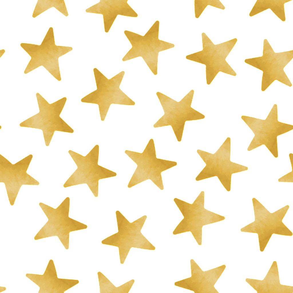 Star Cake Cartoon Background - Estrella De Colores Telas (1024x1024), Png Download