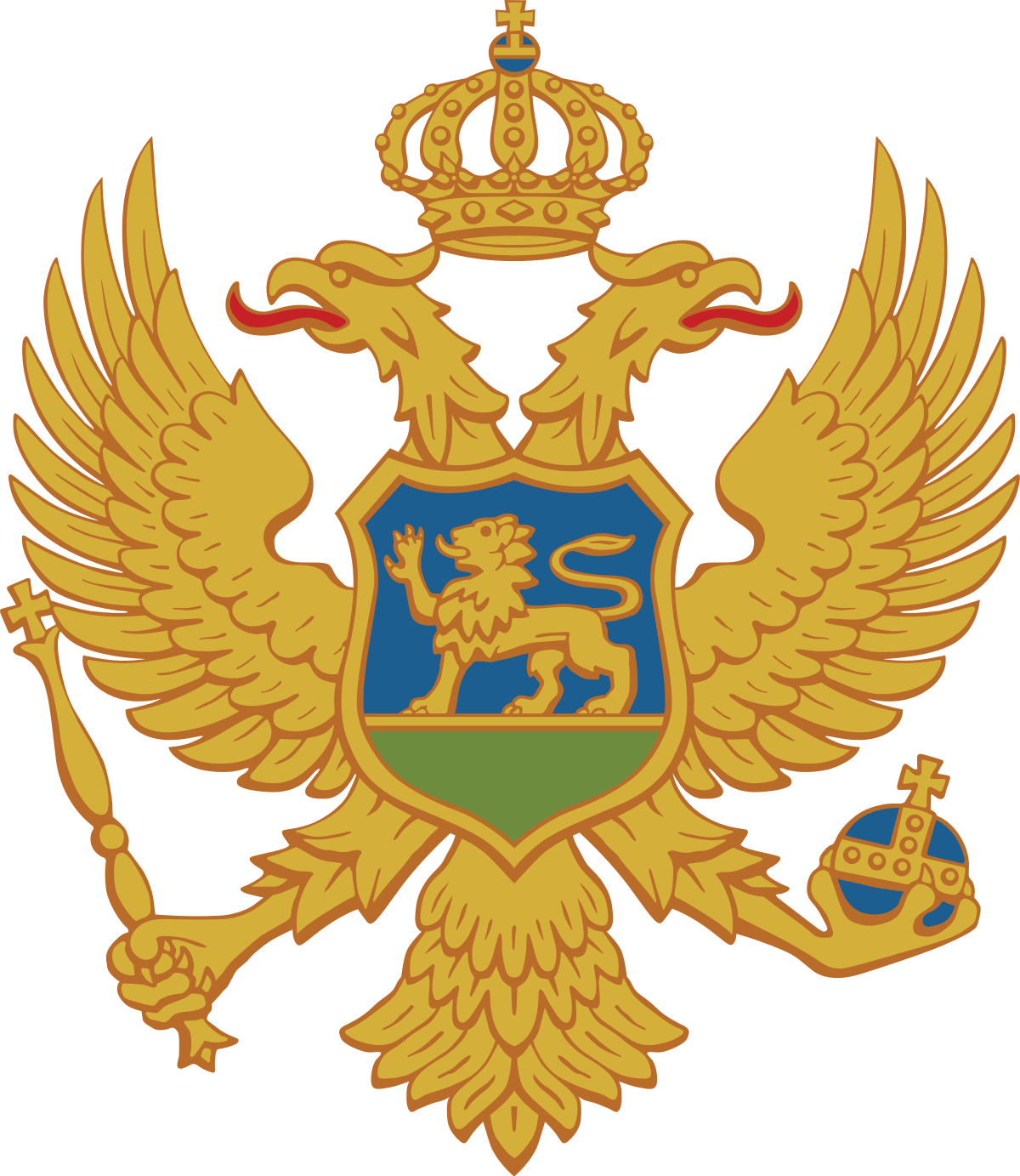 Double Headed Eagle Of Dorvik - Korean Empire Coat Of Arms (520x599), Png Download