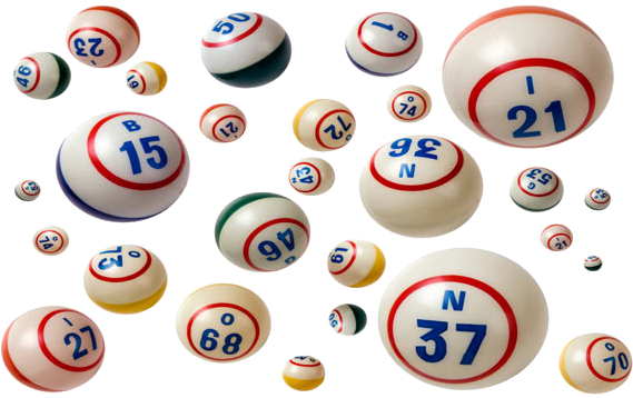 Free Bingo Balls Png - Transparent Background Bingo Balls Clipart (584x358), Png Download