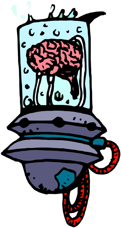 These Eighties Retro Alien Clip Art Images Are A Lot - Clip Art (461x800), Png Download