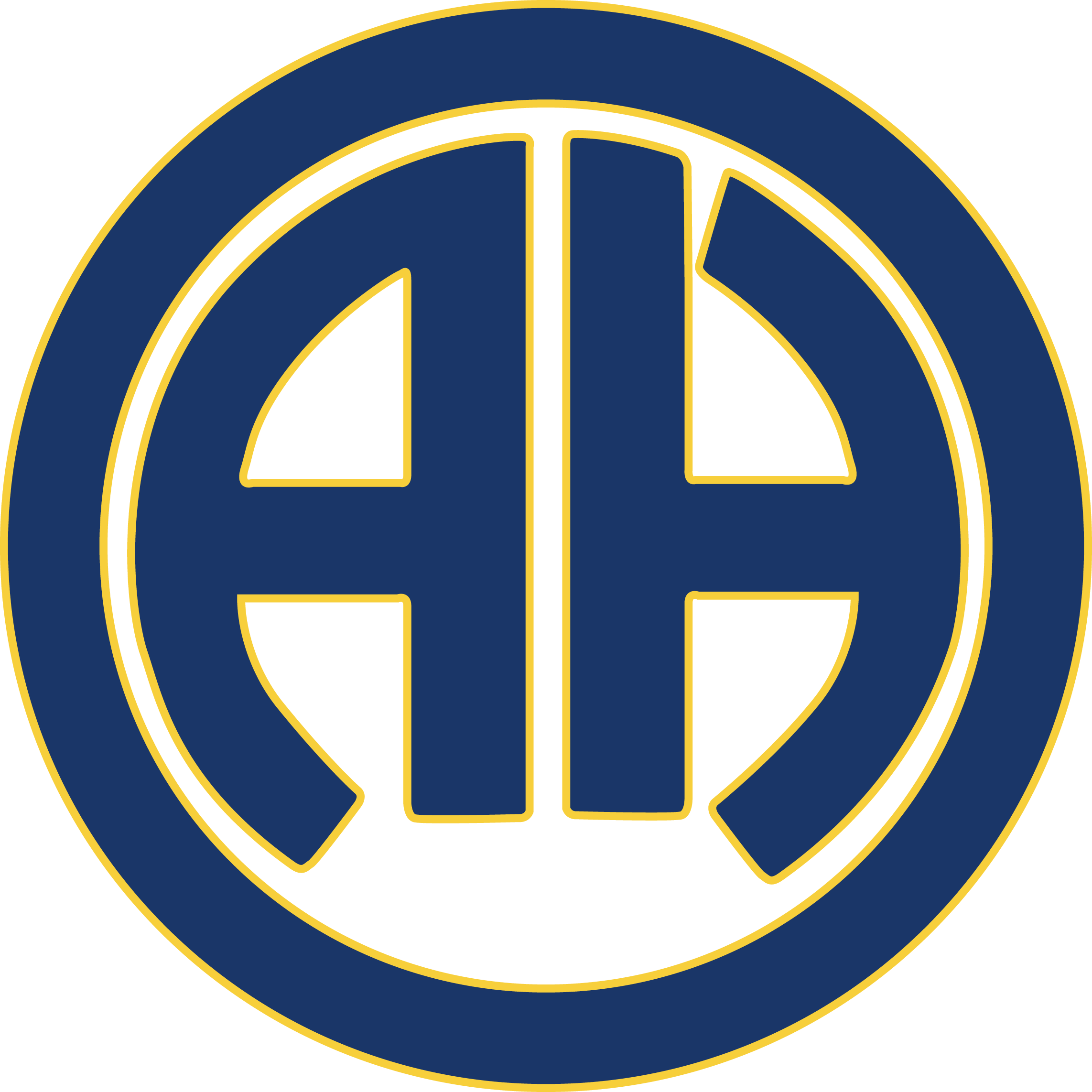 Image Of Ah - Alamo Heights Isd Logo (2285x2285), Png Download