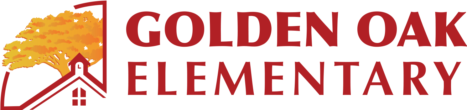 Golden Oak Elementary School - Circle (1500x408), Png Download