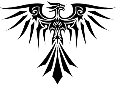Native American Tribal Phoenix (400x400), Png Download