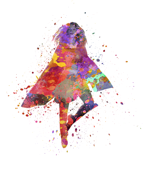 Bleed Area May Not Be Visible - Watercolor Painting (560x700), Png Download