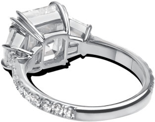 Explore Diamond Rings And More - Pre-engagement Ring (410x410), Png Download