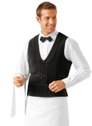 Waiters Uniform Png (400x510), Png Download